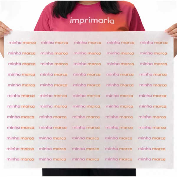 Papel Seda Personalizado Gigante (51x72cm) - para Grandes Volumes