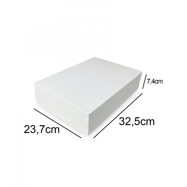 Caixa lisa de papel GG (32,5x23x7,5)