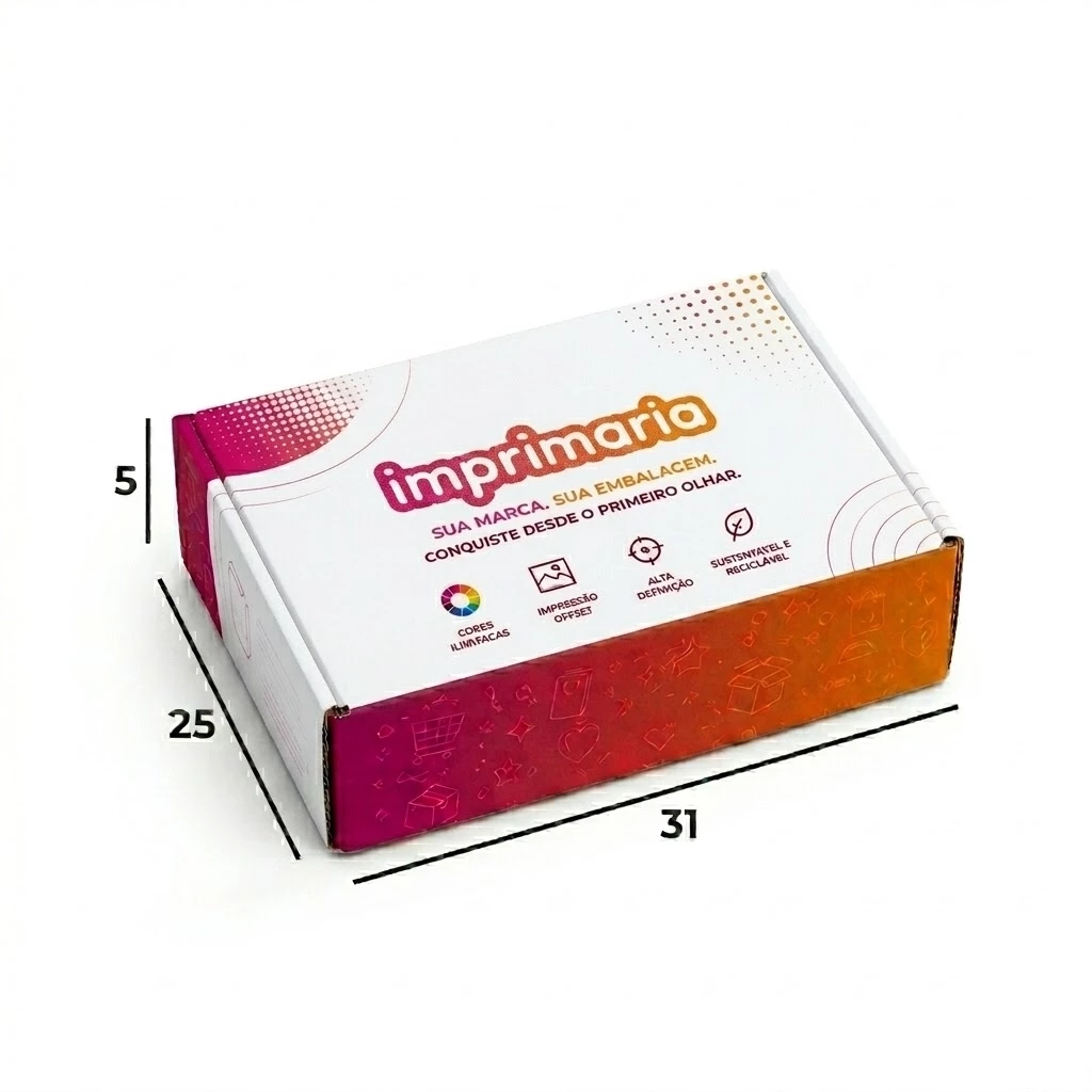 Caixa sedex G07 (31x25x5) - Personalizada