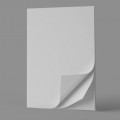 Papel seda branco sem impressão