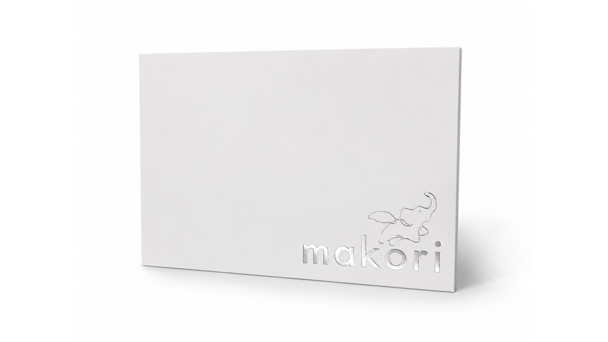 Embalagem premium com logotipo em hot stamping